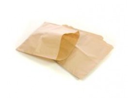 BAG PAPER STRUNG KRAFT 10X10"