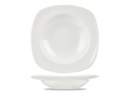 X SQUARED PLATE PASTA WHITE 11"