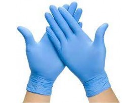 GLOVES NITRILE POWDER FREE LARGE