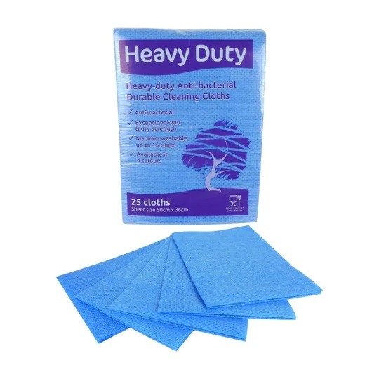 CLOTH ANTIBAC HYGIENE BLUE [HWC266] - per 25 - Instock Group